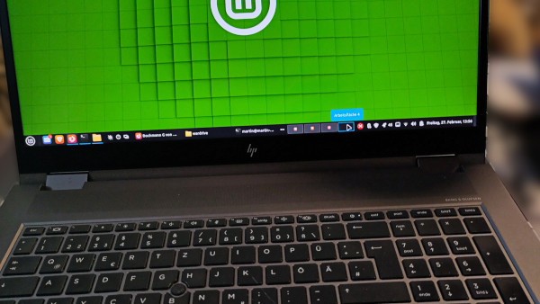 Linux Mint auf meinem Laptop