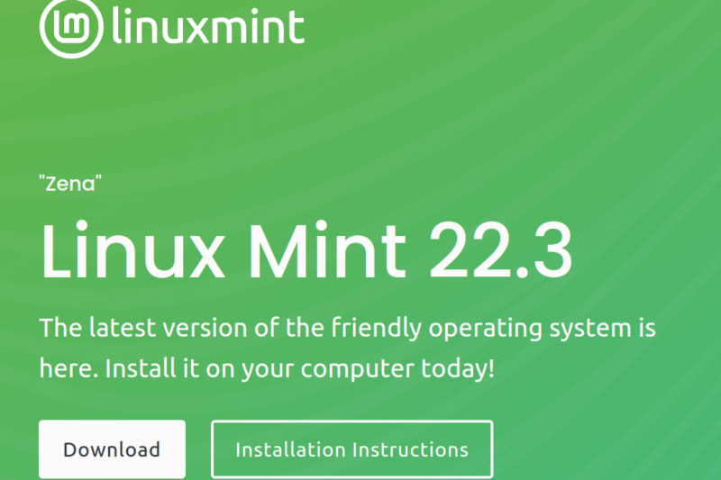Linux Mint 22.3