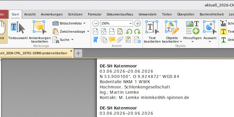 PDF bearbeiten unter Linux mit PDF XChange Editor